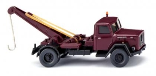 Wiking 063105 - H0 - Magirus Abschleppwagen - weinrot